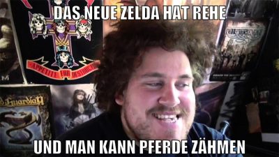 das neue zelda hat rehe und man kann pferde zähmen