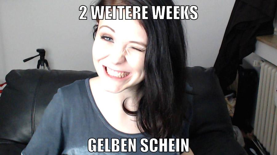 2 weitere weeks gelben schein