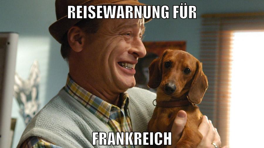 reisewarnung für frankreich