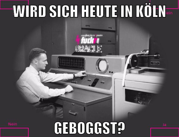 wird sich heute in köln geboggst?