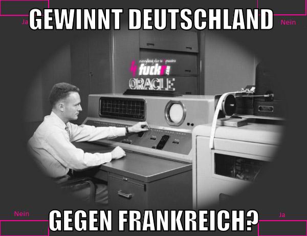 GEWINNT DEUTSCHLAND GEGEN FRANKREICH?