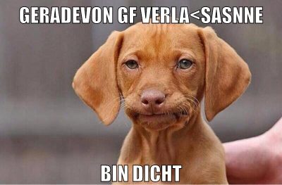 geradevon gf verla<sasnne bin dicht