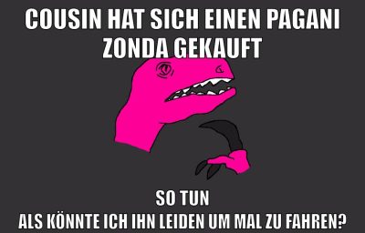COUSIN HAT SICH EINEN PAGANI ZONDA GEKAUFT SO TUN ALS KÖNNTE ICH IHN LEIDEN UM MAL ZU FAHREN?