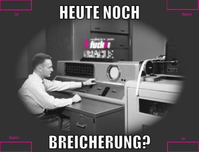 heute noch breicherung?