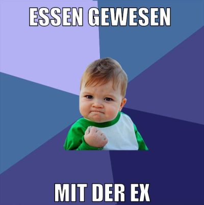 essen gewesen mit der ex