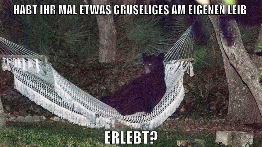 Habt ihr mal etwas gruseliges am eigenen Leib erlebt?