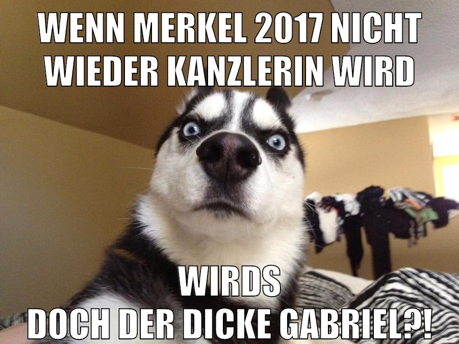wenn merkel 2017 nicht wieder kanzlerin wird wirds doch der dicke gabriel?!