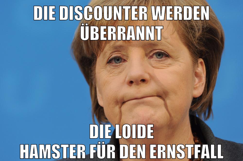 die discounter werden überrannt die loide hamster für den ernstfall