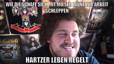 wie die schafe sich mit mieser laune zur arbeit schleppen hartzer leben regelt