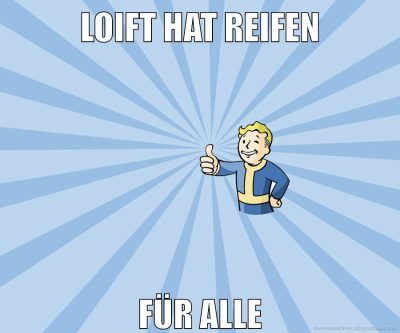 Loift hat reifen für alle