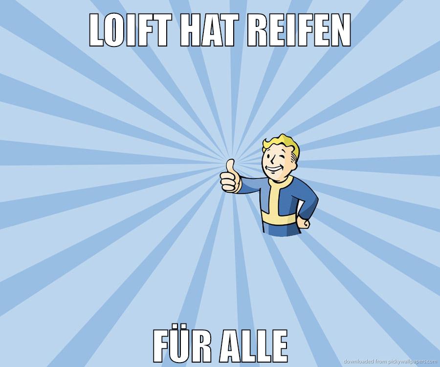 Loift hat reifen für alle
