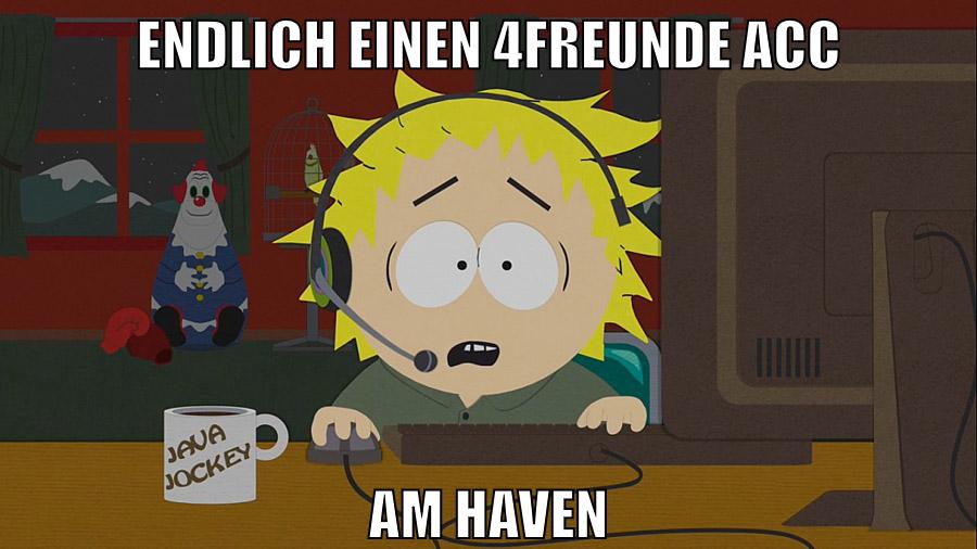 endlich einen 4freunde acc am haven