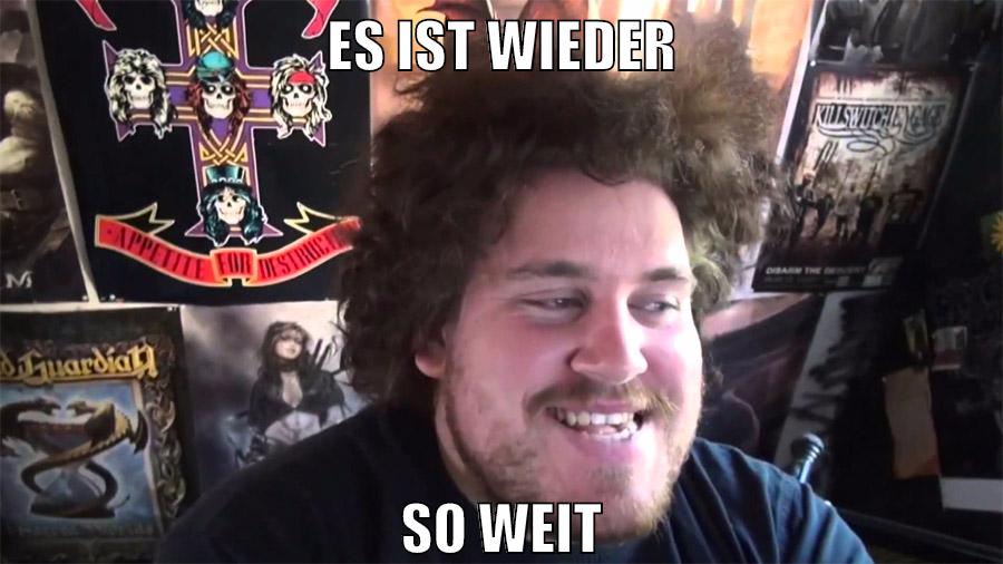 es ist wieder so weit
