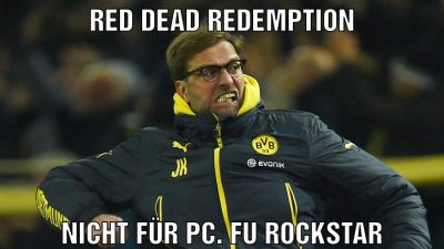 red dead redemption nicht für pc. fu rockstar