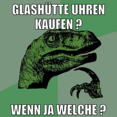 Glashütte Uhren kaufen ? Wenn ja welche ?