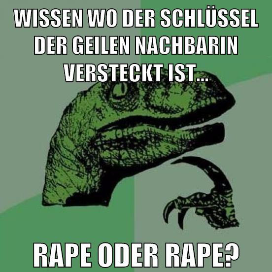 Wissen wo der Schlüssel der Geilen Nachbarin versteckt ist... Rape oder Rape?