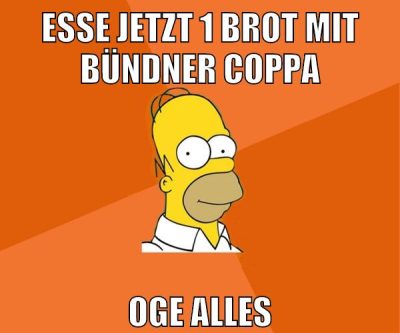 esse jetzt 1 brot mit bündner coppa oge alles