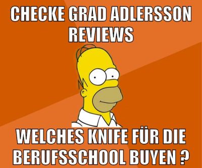 checke grad adlersson reviews welches knife für die berufsschool buyen ?