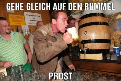 Gehe gleich auf den Rummel Prost