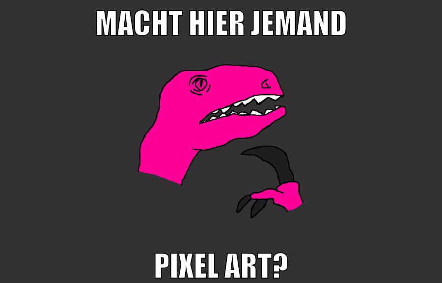 macht hier jemand pixel art?
