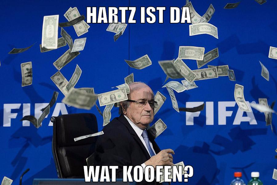hartz ist da wat koofen?