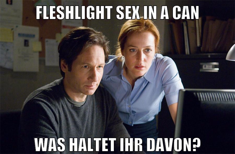 Fleshlight sex in a can was haltet ihr davon?
