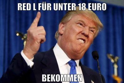 red l für unter 18 euro bekommen