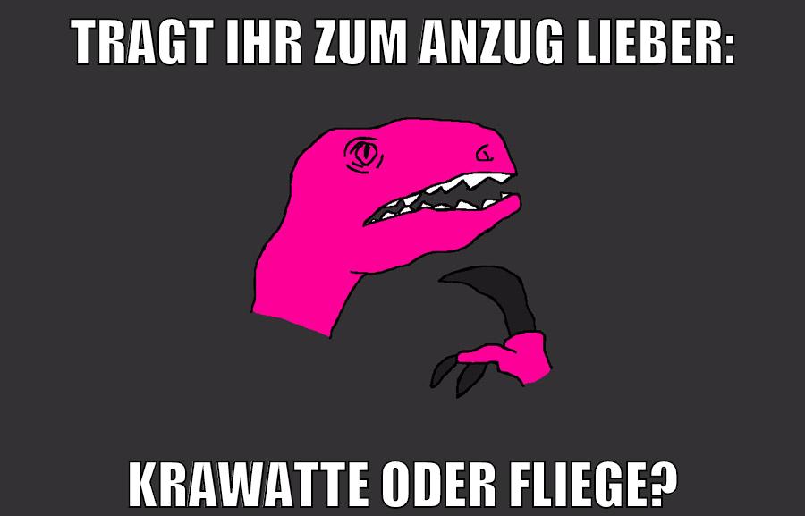 tragt ihr zum anzug lieber: krawatte oder fliege?