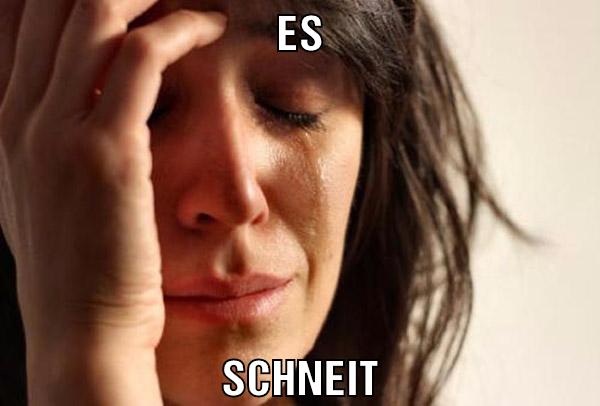 Es Schneit