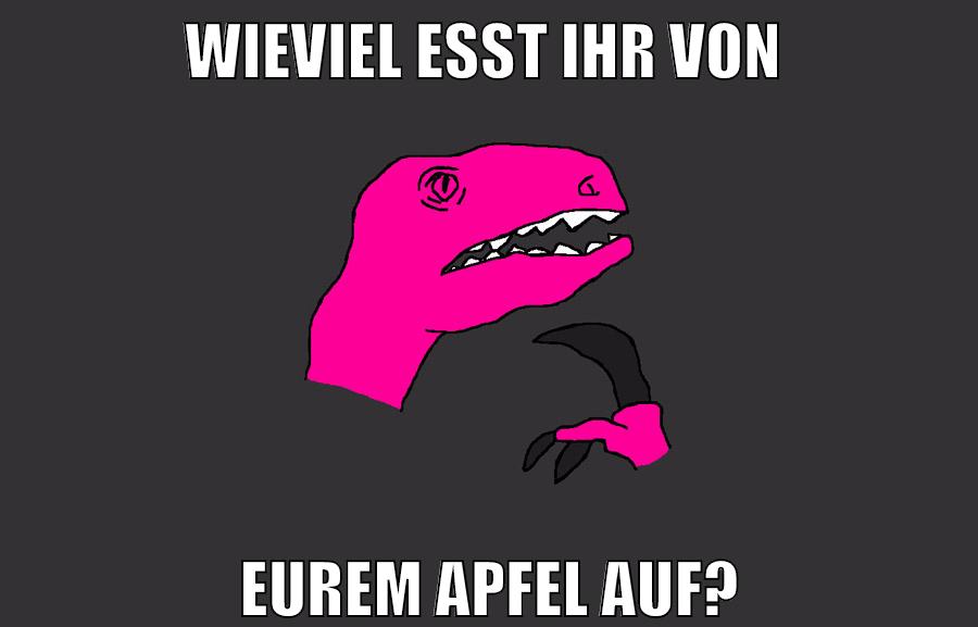 wieviel esst ihr von eurem apfel auf?
