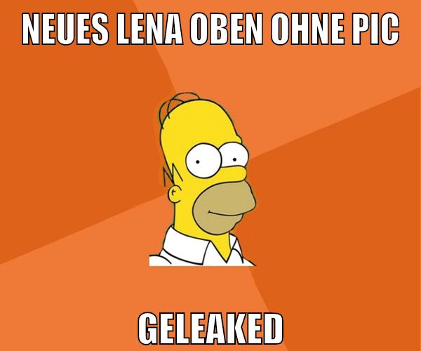 neues lena oben ohne pic geleaked