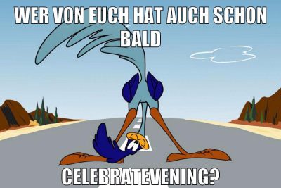 wer von euch hat auch schon bald celebratevening?