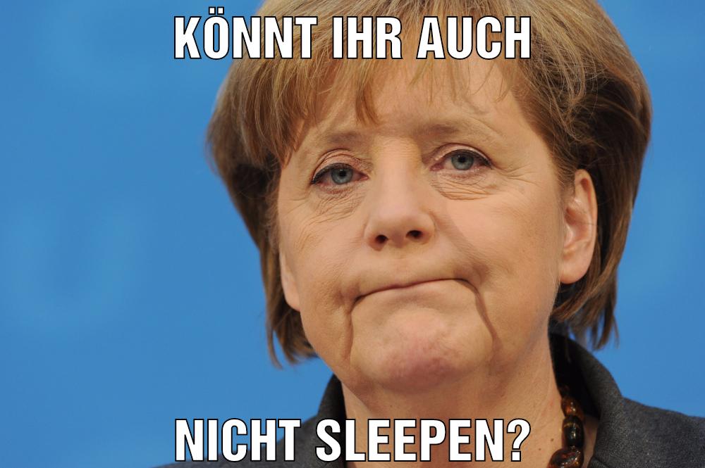 Könnt ihr auch Nicht sleepen?