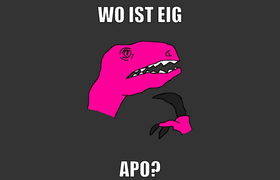 wo ist eig apo?