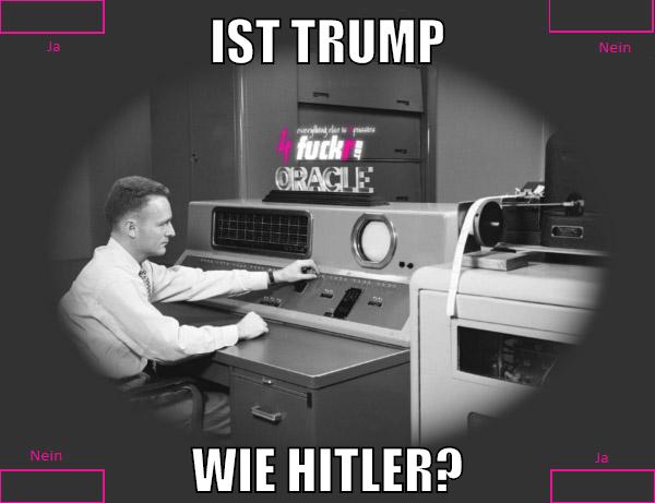 IST TRUMP WIE HITLER?