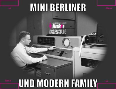 mini berliner und Modern Family
