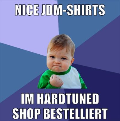 nice jdm-shirts im hardtuned shop bestelliert