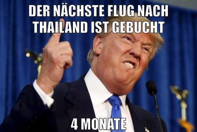der nächste flug nach thailand ist gebucht 4 monate