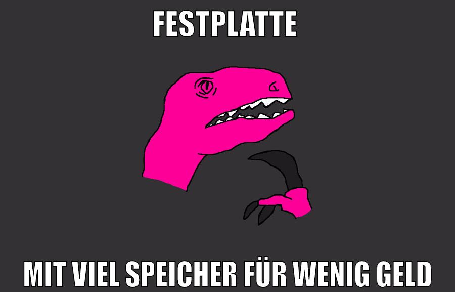 festplatte mit viel speicher für wenig geld