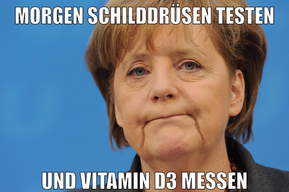 morgen schilddrüsen testen und vitamin d3 messen