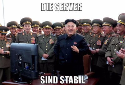 die server sind stabil