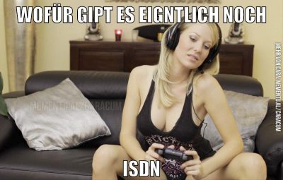 wofür gipt es eigntlich noch isdn