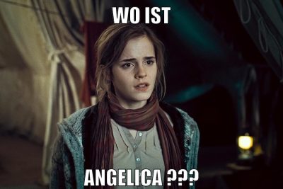 wo ist angelica ???