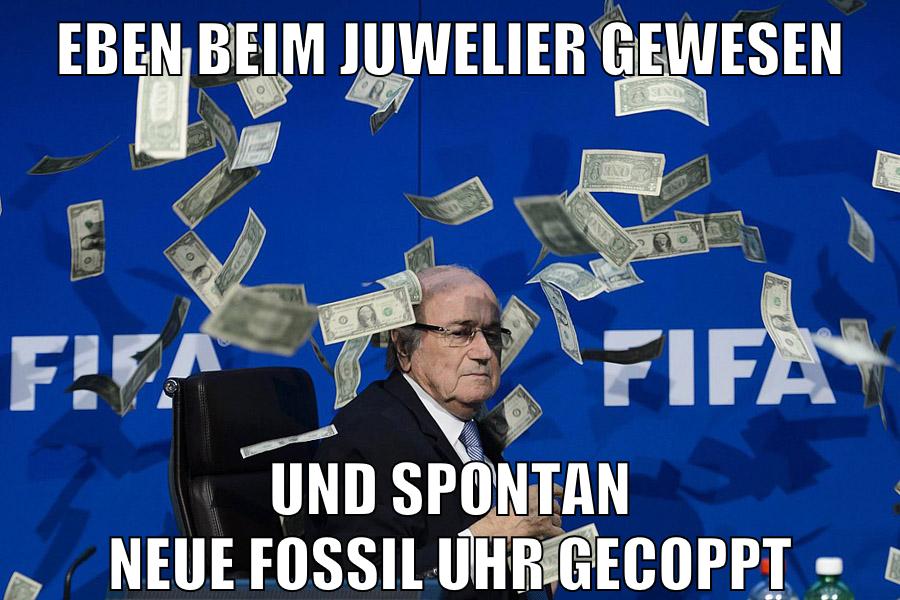 eben beim juwelier gewesen und spontan neue fossil uhr gecoppt