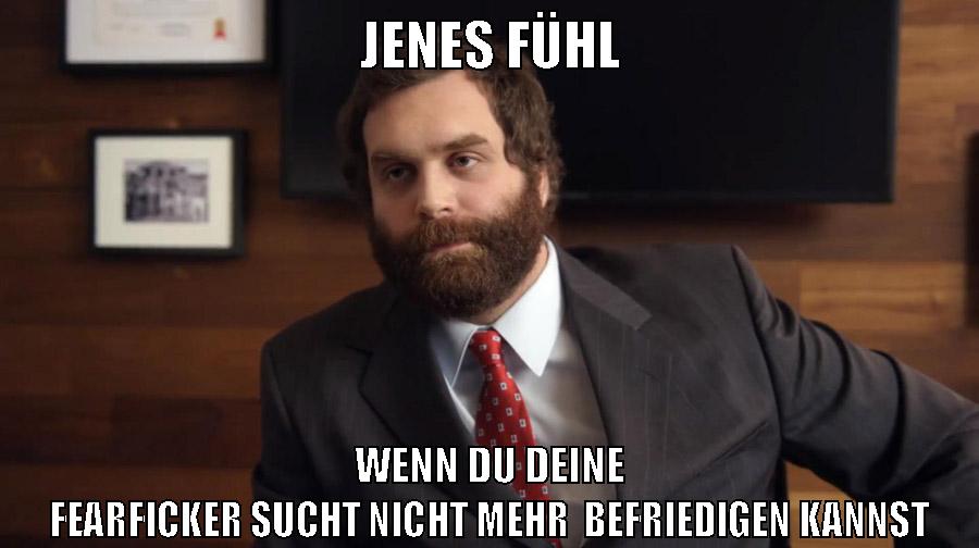 jenes fühl wenn du deine fearficker sucht nicht mehr  befriedigen kannst