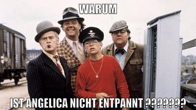 war doch unterhaltsam mit ihr