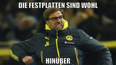 die festplatten sind wohl hinüber