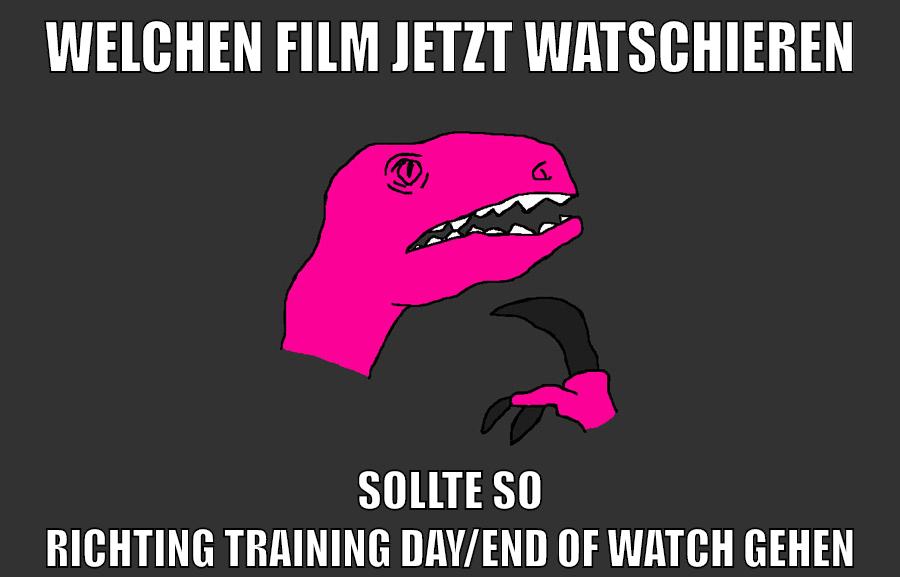 welchen film jetzt watschieren sollte so richting training day/end of watch gehen