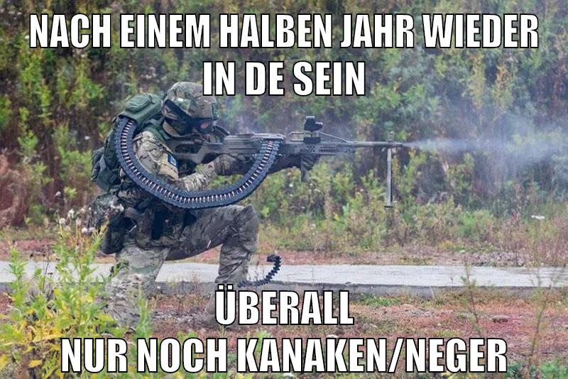 nach einem halben jahr wieder in de sein überall nur noch kanaken/neger