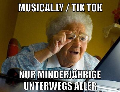 musical.ly / Tik Tok nur minderjährige unterwegs aller